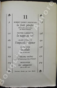 L'Arbalète N°11 - Eté 1946 - Revue de littérature imprimée tous les six mois sur la presse à bras de Marc Barbezat.