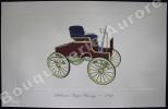 « Schloemer-Toepfer Carriage - 1892 » (légende imprimée en gris sous la cuvette).Gallery of the American Automobile.. Clarence P. HORNUNG.