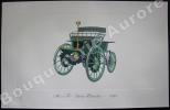 « Morris & Salom Electrobat - 1895 » (légende imprimée en gris sous la cuvette).Gallery of the American Automobile.. Clarence P. HORNUNG.