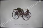 « Duryen Motor Wagon - 1895 » (légende imprimée en gris sous la cuvette).Gallery of the American Automobile.. Clarence P. HORNUNG.