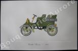 « Cadillac Tonneau - 1903 » (légende imprimée en gris sous la cuvette).Gallery of the American Automobile.. Clarence P. HORNUNG.