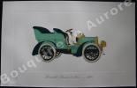 « Locomobile Tonneau de Luxe - 1904 » (légende imprimée en gris sous la cuvette).Gallery of the American Automobile.. Clarence P. HORNUNG.