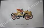 « Maxwell Tourabout - 1907 » (légende imprimée en gris sous la cuvette).Gallery of the American Automobile.. Clarence P. HORNUNG.