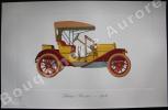 « Hudson Roadster - 1910 » (légende imprimée en gris sous la cuvette).Gallery of the American Automobile.. Clarence P. HORNUNG.