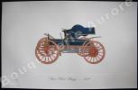 « Sears Motor Buggy - 1910 » (légende imprimée en gris sous la cuvette).Gallery of the American Automobile.. Clarence P. HORNUNG.