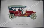 « Alco Touring Car - 1911 » (légende imprimée en gris sous la cuvette).Gallery of the American Automobile.. Clarence P. HORNUNG.
