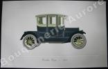 « Cadillac Coupé - 1913 » (légende imprimée en gris sous la cuvette).Gallery of the American Automobile.. Clarence P. HORNUNG.