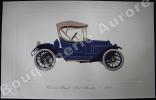 « Chevrolet Royal Mail Roadster - 1914 » (légende imprimée en gris sous la cuvette).Gallery of the American Automobile.. Clarence P. HORNUNG.