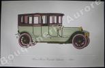 « Pierce-Arrow Vestibule Suburban - 1914 » (légende imprimée en gris sous la cuvette).Gallery of the American Automobile.. Clarence P. HORNUNG.