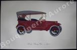 « Dodge Touring Car - 1915 » (légende imprimée en gris sous la cuvette).Gallery of the American Automobile.. Clarence P. HORNUNG.