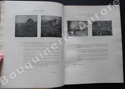 Le Peintre-Graveur illustré (XIXe et XXe siècles).Tome Dix-septième : Camille Pissarro - Alfred Sisley - Auguste Renoir.Tome Dix-huitième : Théodore Géricault.