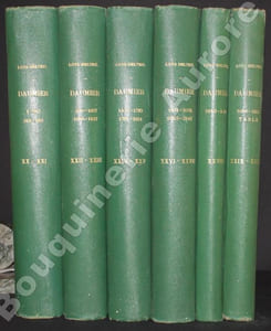 Le Peintre-Graveur illustré (XIXe et XXe siècles).Tome Vingtième à Tome Vingt-neuvième bis : Honoré Daumier. (Complet en 11 tomes).