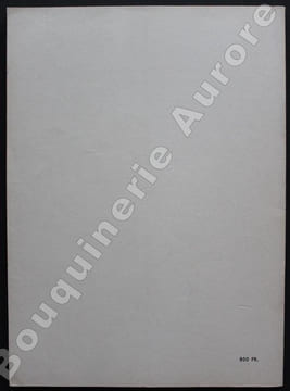 Pierre Berès - Catalogue 52.Choix de livres illustrés par les principaux artistes modernes. Exemplaires avec suites, enrichis de dessins originaux et ...