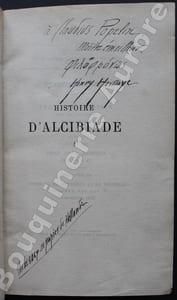 Histoire d'Alcibiade et de la République Athénienne depuis la mort de Périclès jusqu'à l'avènement des Trente Tyrans.