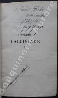 Histoire d'Alcibiade et de la République Athénienne depuis la mort de Périclès jusqu'à l'avènement des Trente Tyrans.