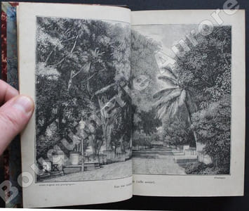 Voyage autour du monde Java - Siam - Canton. Ouvrage enrichi d'une grande carte spéciale et de quatorze gravures-photographies par Deschamps. Sixième édition.