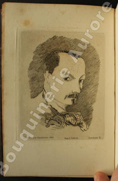 Charles Baudelaire, sa vie et son oeuvre.. Avec 5 eaux-fortes originales dont 2 de Manet. [BAUDELAIRE (Charles)] - ASSELINEAU (Charles).