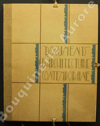 1e série de Documents dArchitecture Contemporaine.