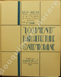 1e série de Documents dArchitecture Contemporaine.