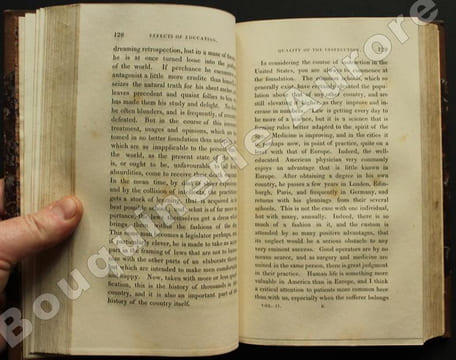 Notions of the Americans: Picked up by a Travelling Bachelor - in two volumes.. [COOPER (James Fenimore)].