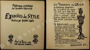 Exercices de Style illustrés par Gabriel Paris.. [PARIS (Gabriel)] - QUENEAU (Raymond).