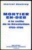 Montier-en-Der à la veille de la révolution 1750 - 1790.. DAUTREY (Marcel).