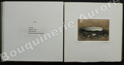 Envols.Deux eaux-fortes originales de Hiroshi Asada.