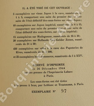 A la belle étoile.Eaux-fortes de Antral.. [ANTRAL] - DELTEIL (Joseph).