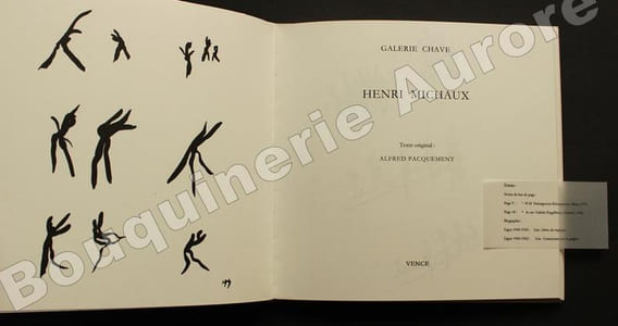 Galerie Chave - Henri Michaux.