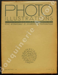 Photo Illustrations N°14 - 1935 - L'Art photographique italien.Publications Paul Montel - Revue internationale de documentation photographique - Art - Science - Technique - Reportage - Industrie - Publicité - Cinéma.