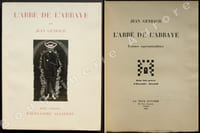 L'Abbé de l'Abbaye. Poèmes supernaturalistes.Bois gravés d'Alexandre Alexeïeff.