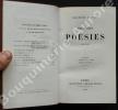 Premières Poésies - 1830-1845 - Albertus - La Comédie de la Mort - Poésies diverses, etc., etc.. GAUTIER (Théophile).