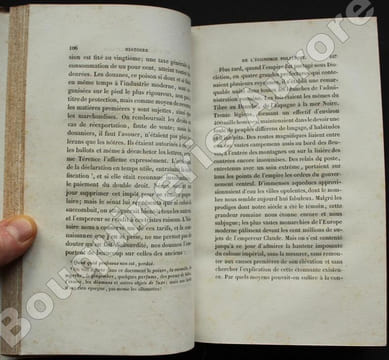 Histoire de l'Economie Politique en Europe, depuis les anciens jusqu'à nos jours, suivie d'une bibliographie raisonnée des principaux ouvrages ...