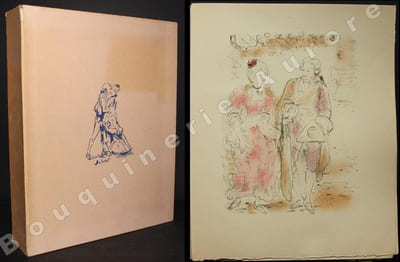 Histoire de Manon Lescaut et du Chevalier des Grieux.Illustré de lithographies en couleurs par François Salvat.