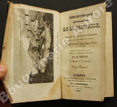 Bibliothèque géographique de la jeunesse, ou Recueil de voyages intéressans dans toutes les parties du monde, enrichis de cartes géographiques ...