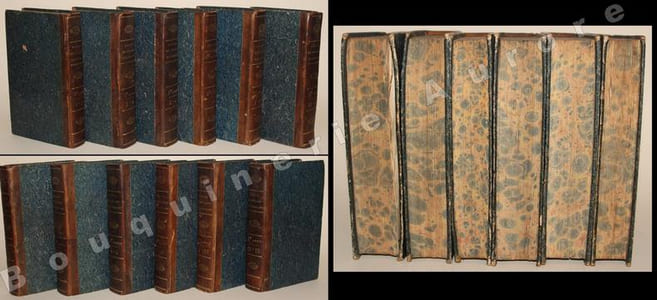 Bibliothèque géographique de la jeunesse, ou Recueil de voyages intéressans dans toutes les parties du monde, enrichis de cartes géographiques coloriées et de vignettes ; traduits de l'allemand et de l'anglais, et mis à la portée des jeunes gens par M. Breton.Première série - 2ème année - Tomes Premier à Douzième : Année complète.