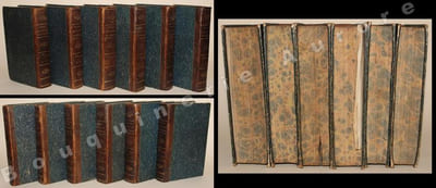 Bibliothèque géographique de la jeunesse, ou Recueil de voyages intéressans dans toutes les parties du monde, enrichis de cartes géographiques coloriées et de vignettes ; traduits de l'allemand et de l'anglais, et mis à la portée des jeunes gens par M. Breton.Deuxième série - 6ème année - Tomes Premier à Douzième : Année complète.