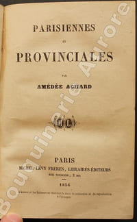 Parisiennes et Provinciales.