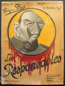 Les responsables. Vers de Georges Pioch - Dessins de A. Domin.
