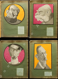 Les responsables. Vers de Georges Pioch - Dessins de A. Domin.