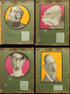 Les responsables. Vers de Georges Pioch - Dessins de A. Domin.. [DOMIN (André)] - PIOCH (Georges).