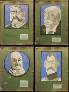 Les responsables. Vers de Georges Pioch - Dessins de A. Domin.