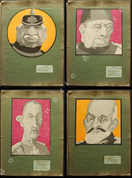 Les responsables. Vers de Georges Pioch - Dessins de A. Domin.. [DOMIN (André)] - PIOCH (Georges).