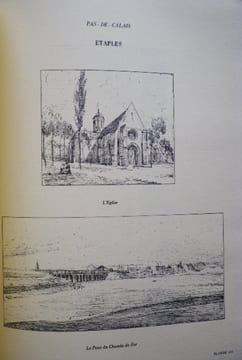 En Picardie... et alentours. Dessins d'après nature.. DUTHOIT (Aimé & Louis).