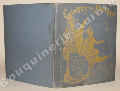 Contes aux étoiles.Le Chat de Grand'Mère - Le Coup d'Ongle - La Femme de l'Avocat - Substitution - Le Mal s'aventure.. [CURIOSA] - PONSARD (René) - DE ...