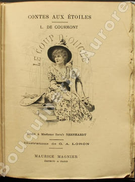 Contes aux étoiles.Le Chat de Grand'Mère - Le Coup d'Ongle - La Femme de l'Avocat - Substitution - Le Mal s'aventure.. [CURIOSA] - PONSARD (René) - DE ...
