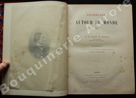 Promenade autour du Monde, 1871.. HUBNER (Baron Alexandre de).