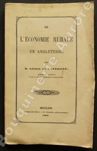 De l'économie rurale en Angleterre.