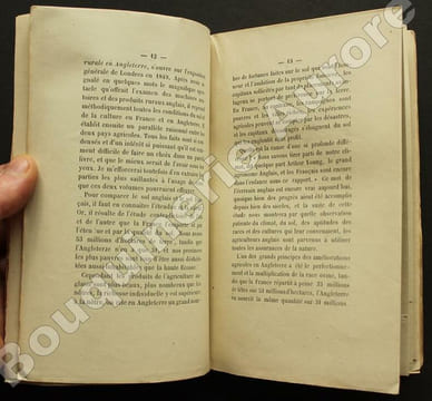 De l'économie rurale en Angleterre.. LAVERGNE (Léonce de).