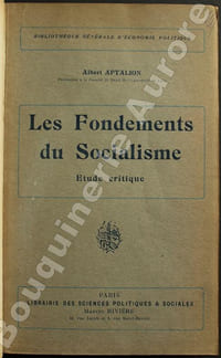 Les Fondements du Socialisme. Etude critique.